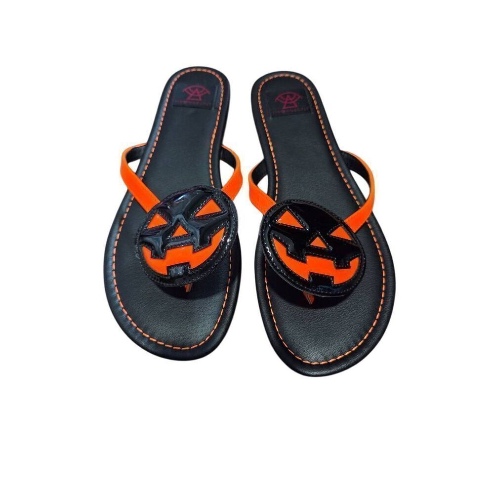 Strange Cvlt Betty Jack Halloween Flip Flops